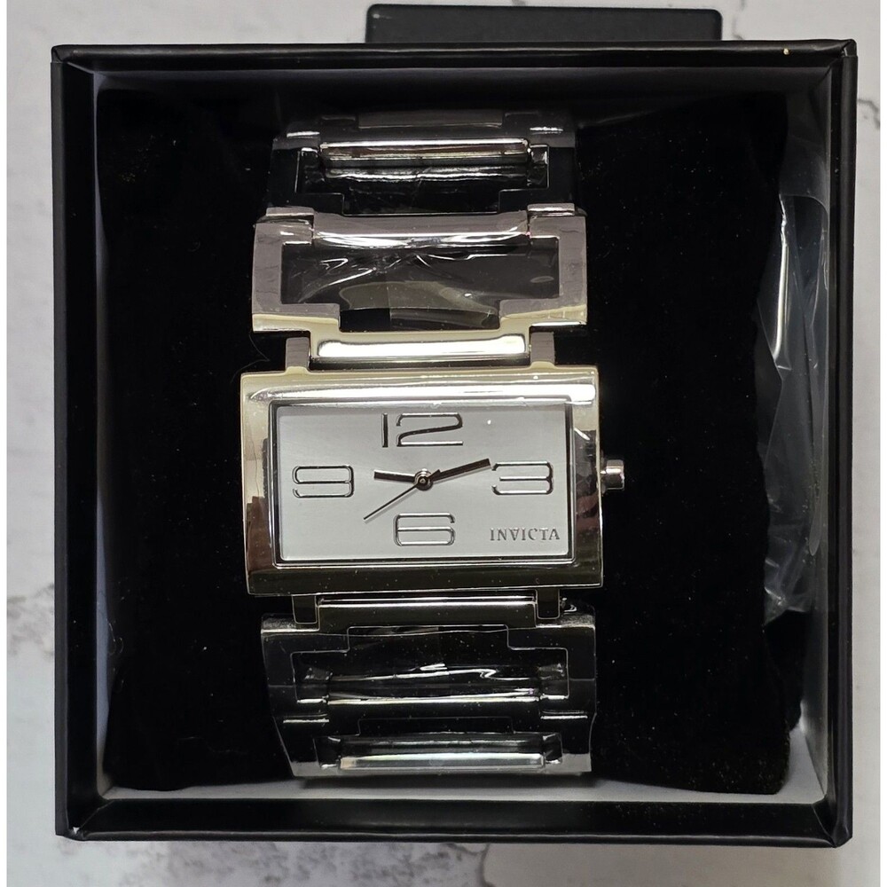 Invicta Angel Unisex Watch Rectangle 36 X 25mm Steel 50169 Brand New